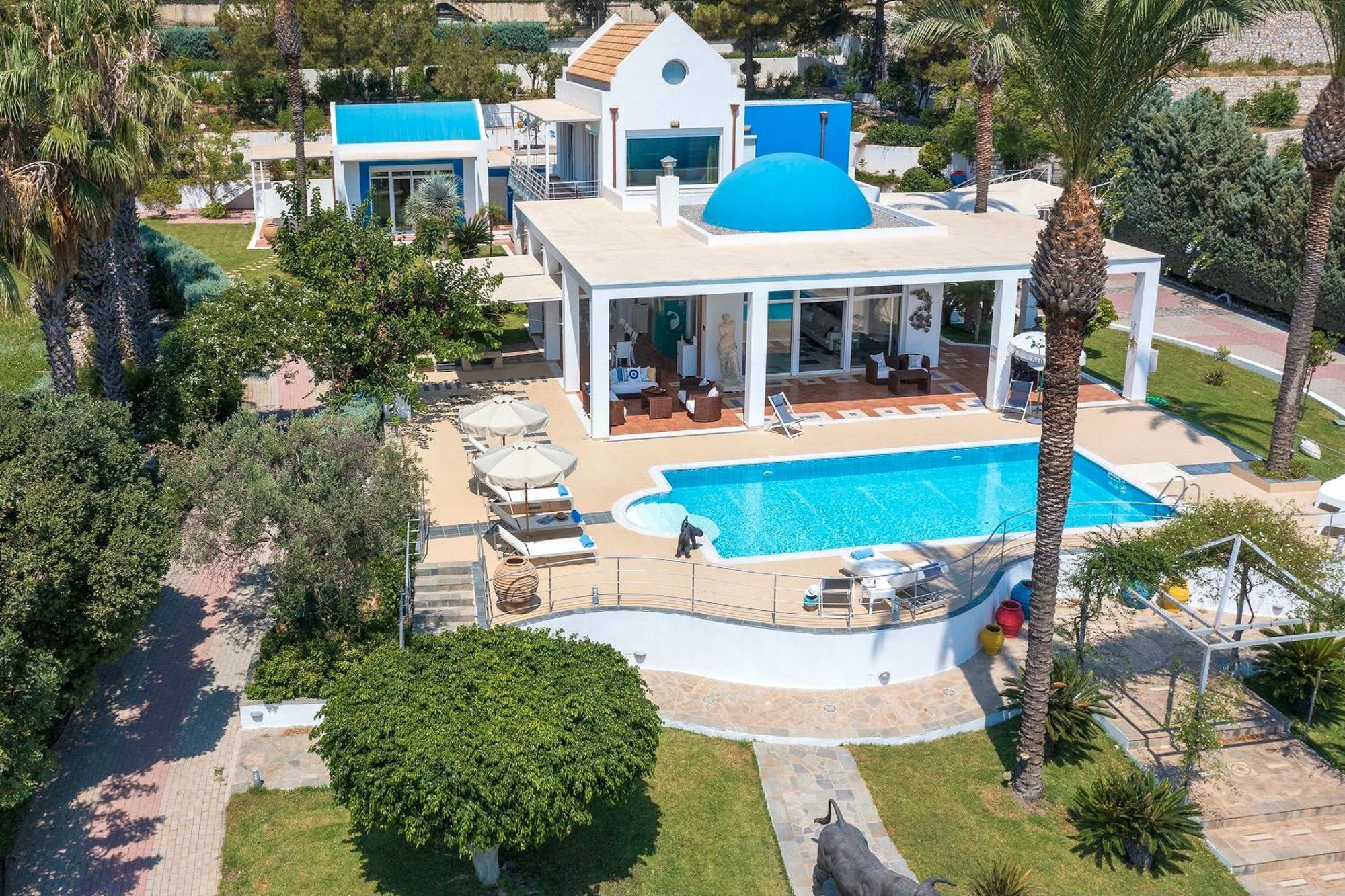 Grande Dame Villa Asgourou Exterior foto