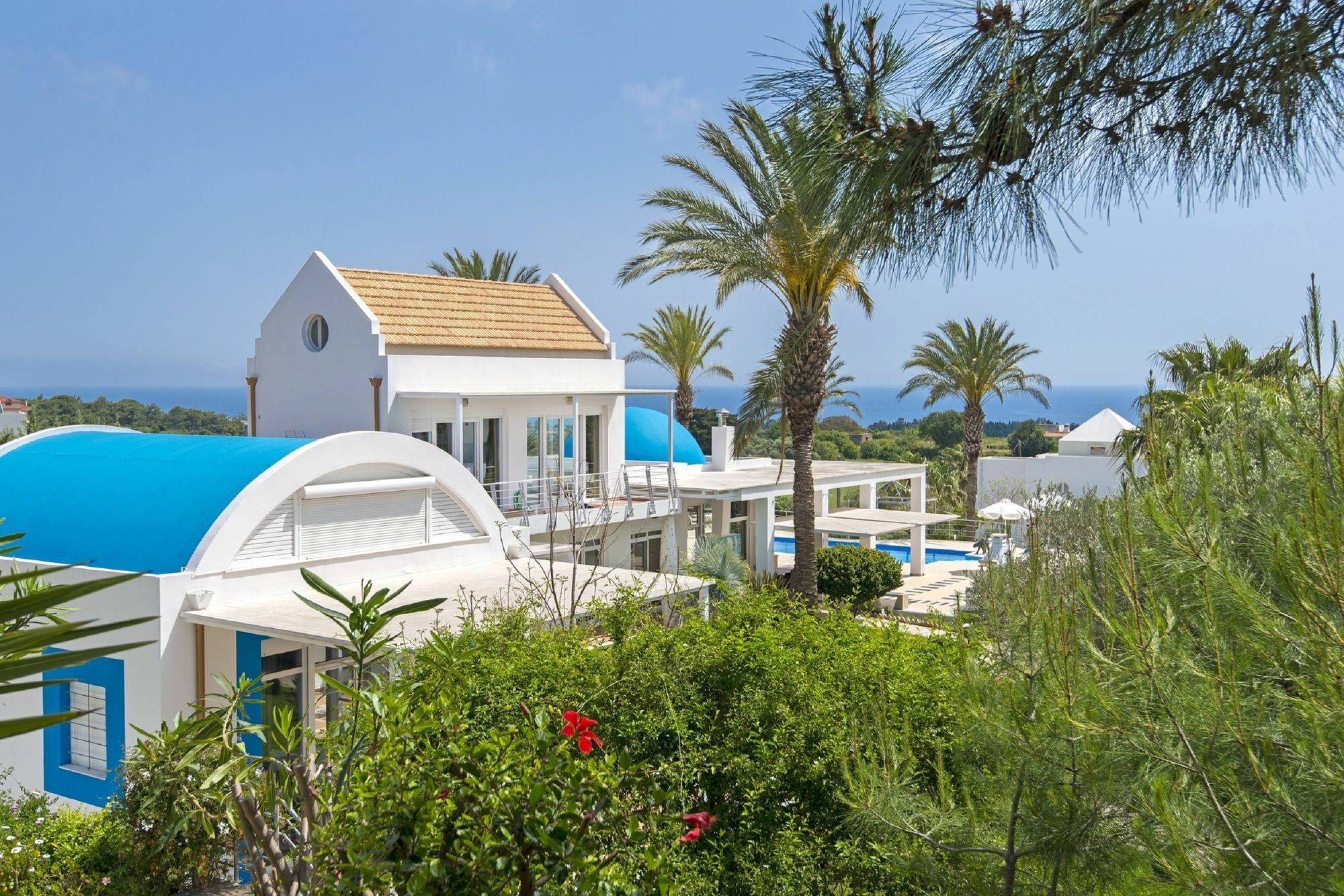 Grande Dame Villa Asgourou Exterior foto